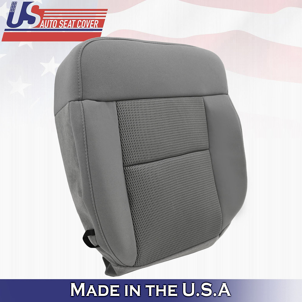 2004-2006 Ford F150 FX2 FX4 Passenger Bottom Cloth Seat Cover in Gray | usautoseatcover 06 ford f150 seat covers