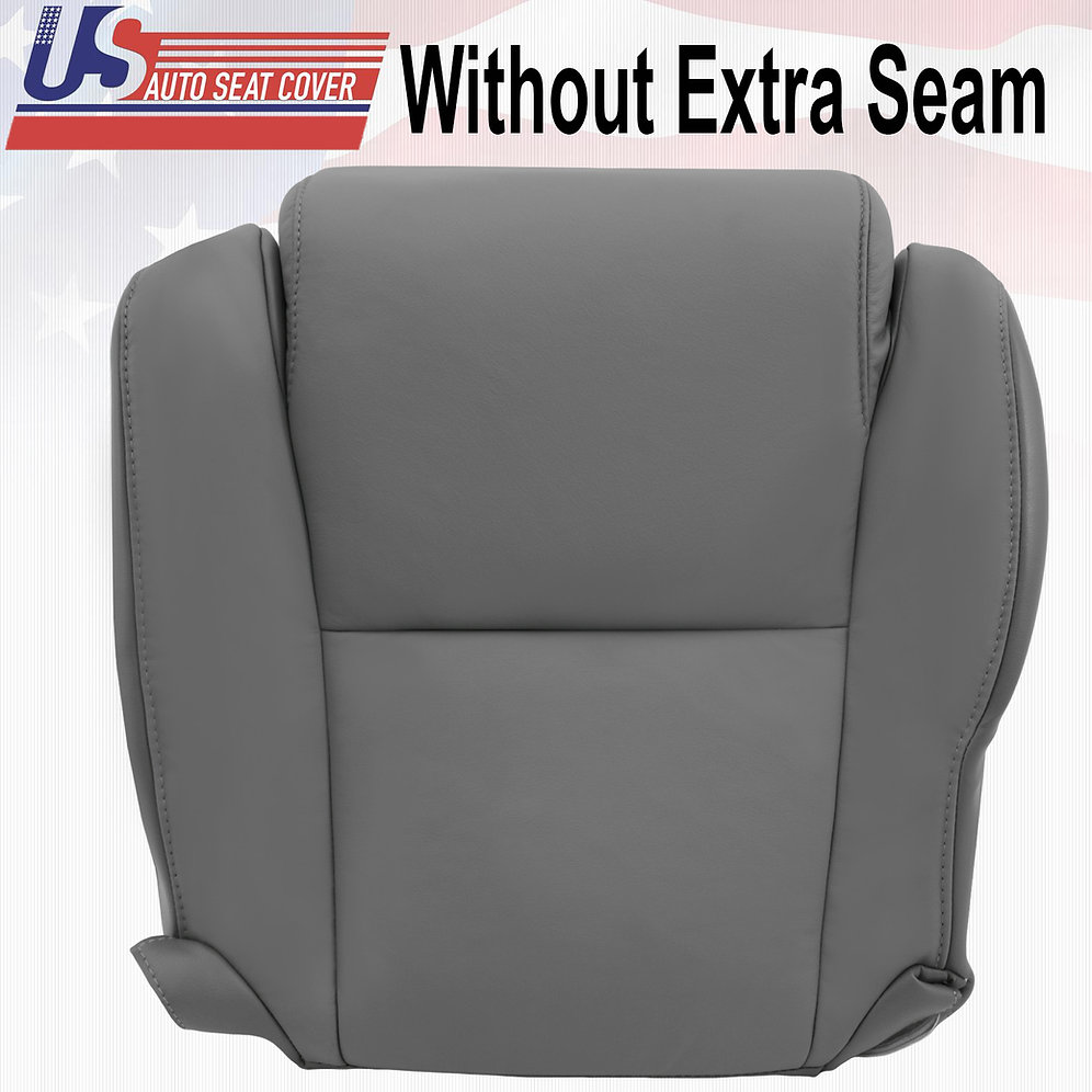 20072013 Toyota Tundra Driver Bottom Gray Leather Replacement Seat