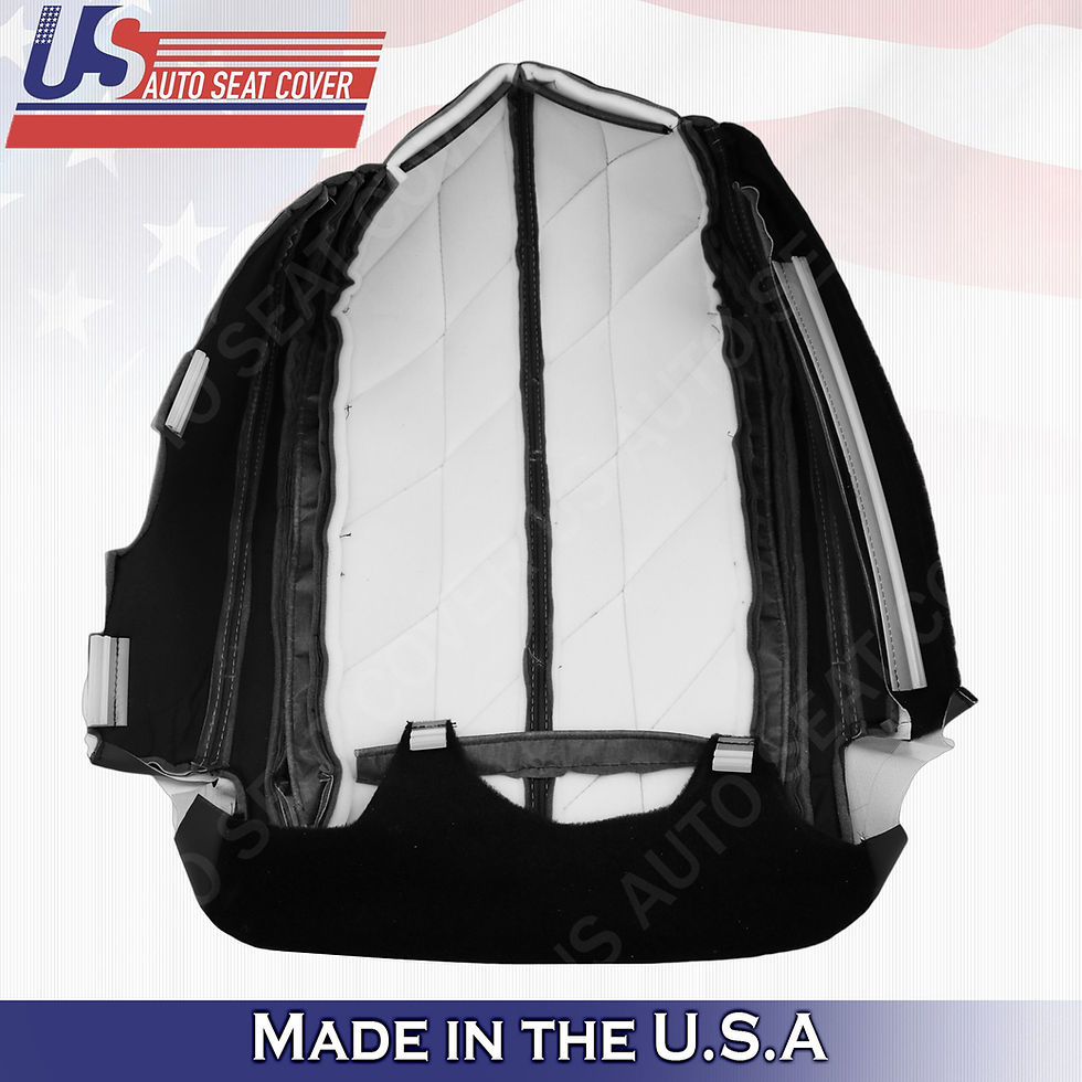Thumbnail: For 2009-2013 Infiniti FX37 FX35 Passenger Bottom Perf. Leather Seat Cover Black