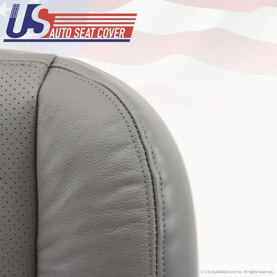 Thumbnail: 2002-2007 Ford F250 Lariat Driver Bottom Perforated Leather Seat Cover & Foam
