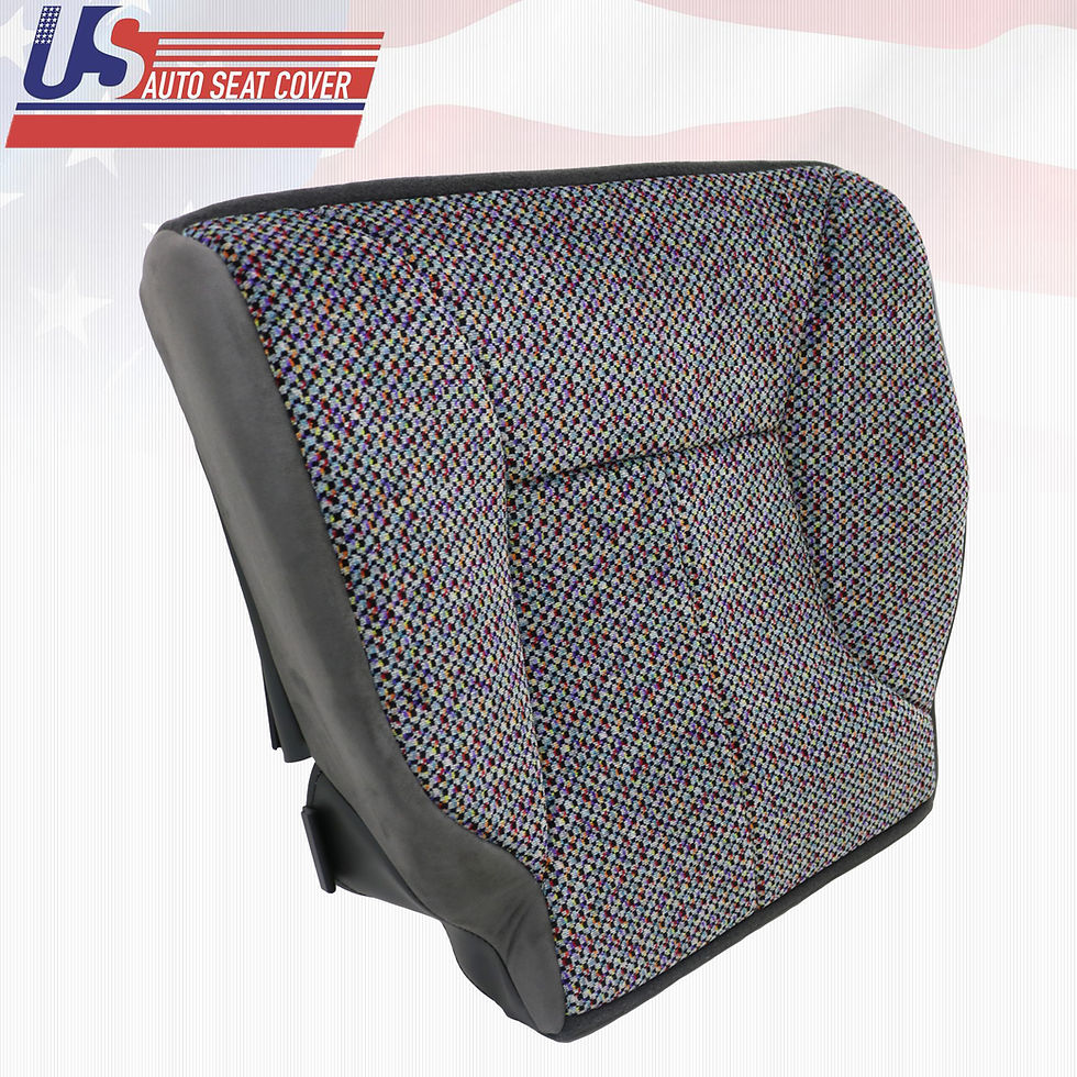 Thumbnail: 1998-2002 Dodge Ram 1500 2500 3500 Slt Driver Bottom Cloth Seat Cover Agate