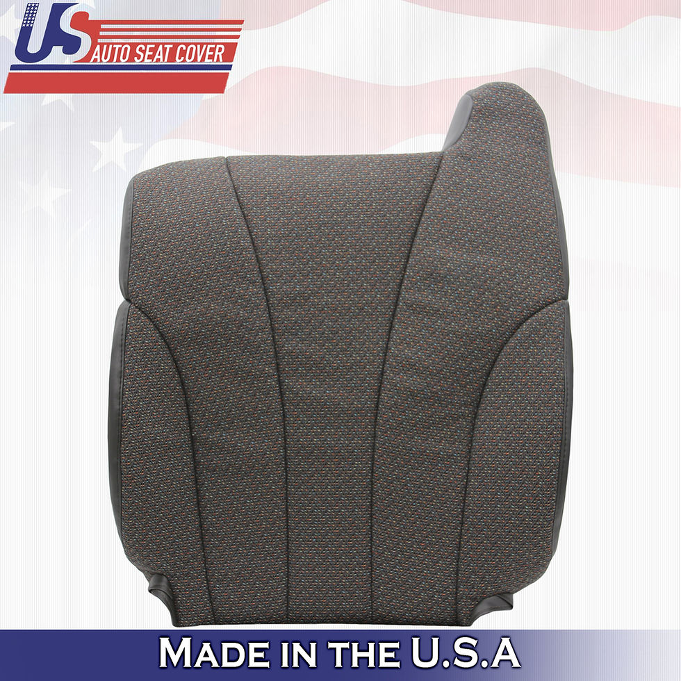 1999 2000 2001 2002 Chevy Silverado Work Truck Driver Top Cloth Cover Dark Gray