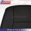 Thumbnail: 2008-2014 Mercedes C300 Driver Top/Bottom Leather seat Cover Black