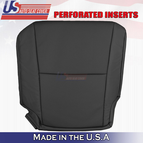 20102015 Lexus RX350 REAR Driver Bottom Leather Seat Cover Black usautoseatcover