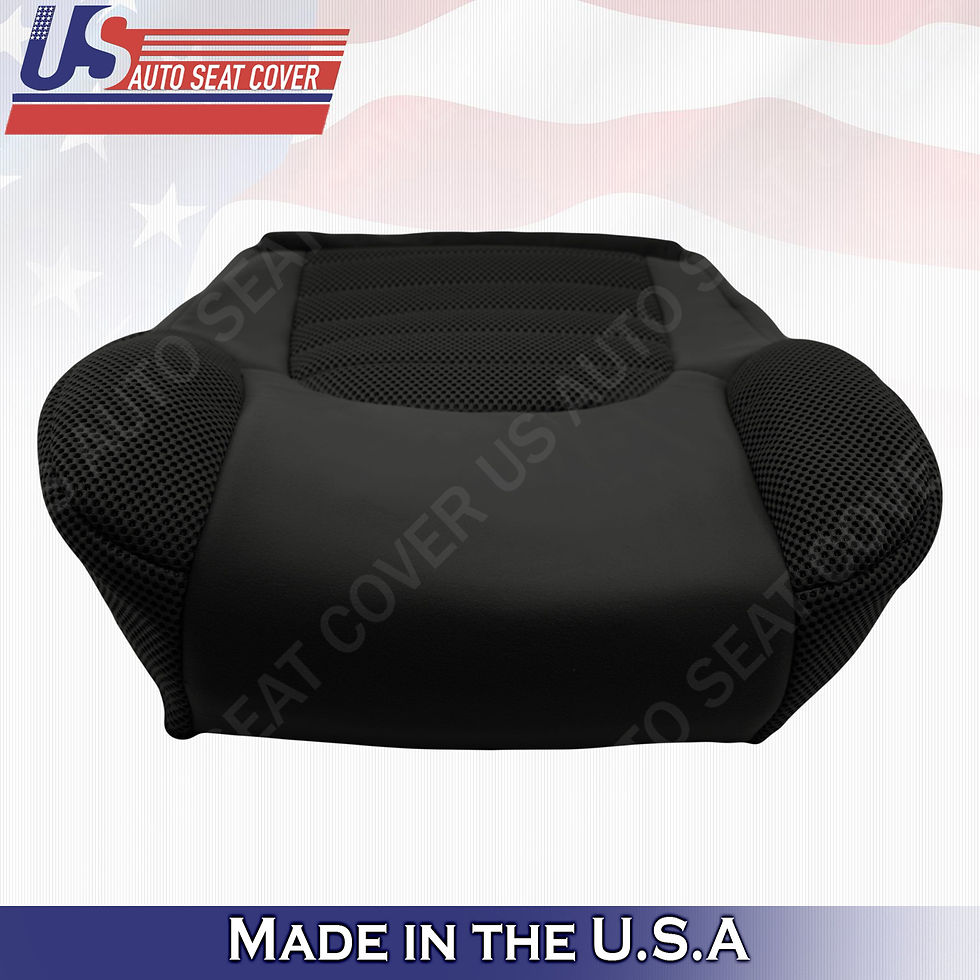 Thumbnail: 2007-2015 Nissan Pathfinder Passenger Bottom Cloth Dark Gray Seat Cover