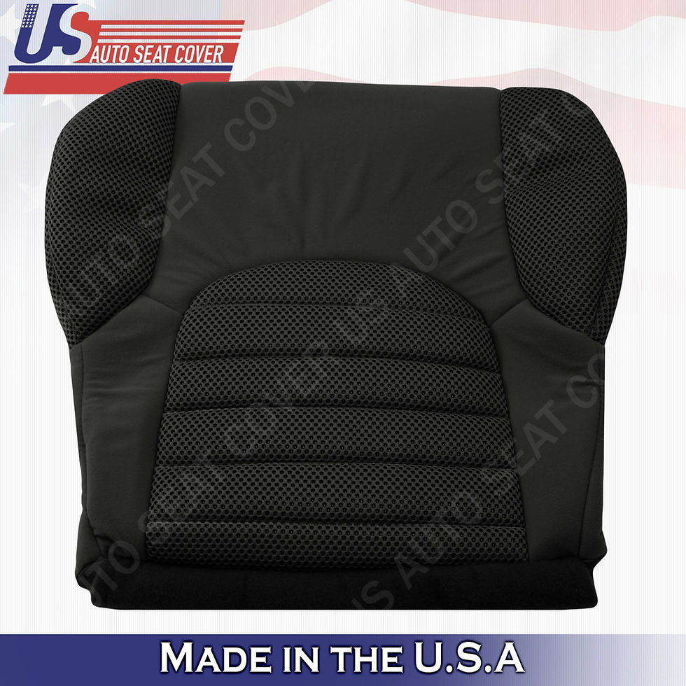 Thumbnail: 2007-2015 Nissan Pathfinder Passenger Bottom Cloth Dark Gray Seat Cover