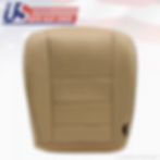 2002 2003 2004 2005 Ford Excursion Driver Bottom Leather Seat Cover Tan