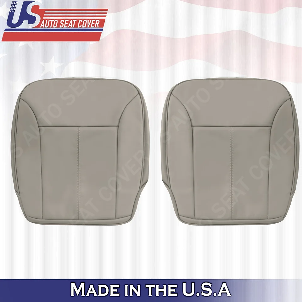 For 2007 2012 Mercedes Benz Gl350 Bottoms Leather Seat Cover Gray