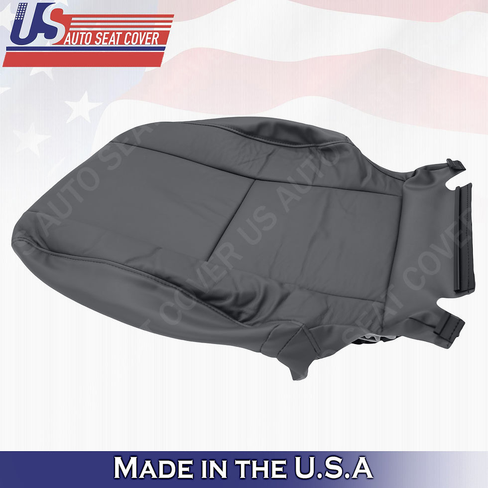 Thumbnail: 2005 2006 Toyota sequoia Driver Top leather in dark charcoal seat cover