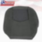Thumbnail: 2003 2004 Chevy Avalanche Driver Bottom Cloth Seat Cover Dark Gray