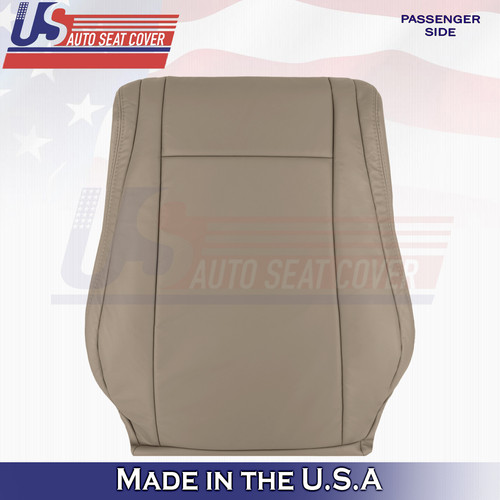 20072013 Toyota Tundra/Sequoia Passenger Top Leather Seat Cover Tan