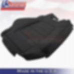 Thumbnail: 2015 to 2021 Mercedes Benz C300 Passenger Top& Bottom Vinyl Seat Cover Black