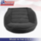 Thumbnail: 2002-2005 Ford Explorer XLT Passenger Bottom Cloth Seat Cover Dark GRAY