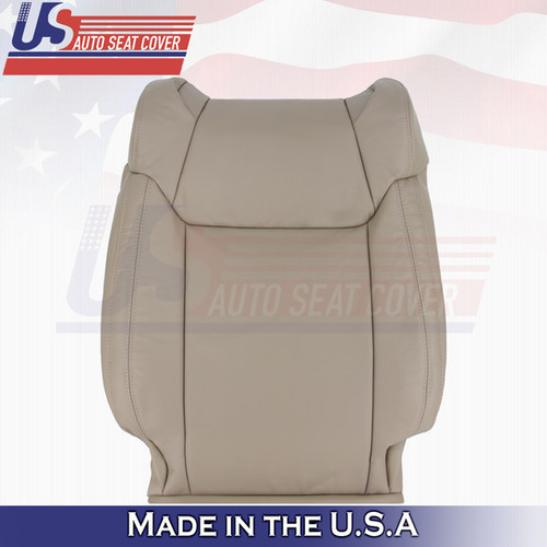 20142018 Toyota Tundra Driver Top Leather seat Cover Tan usautoseatcover