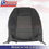 Thumbnail: 2005-2009 Ford Mustang V6 Driver Top/Bottom Cloth seat Covers Black
