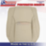 2003 - 2009 Lexus RX330 RX400h Driver Top Synthetic Leather Cover Ivory Tan