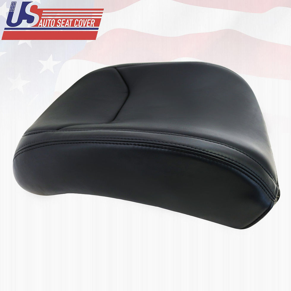 Thumbnail: 1999 2000 2001 2002 2003 Acura TL V6 PASSENGER TOP Leather Seat Cover black