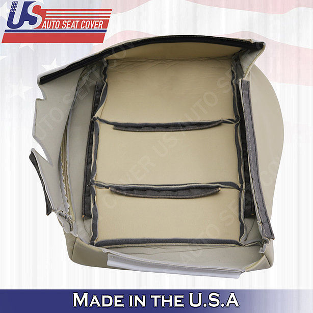 Thumbnail: For 1998-2007 Toyota Land Cruiser Front Set Driver-Passenger Leather Covers Tan