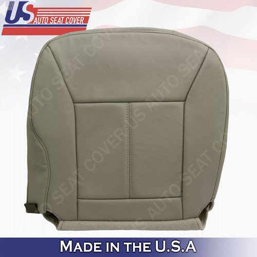 2006 2013 Chevy Impala Passenger Bottom Leather seat Cover Tan usautoseatcover