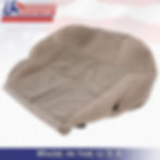Thumbnail: 1999 to 2002 Chevy Silverado Front PASSENGER Bottom Tan Cloth Replacement Cover
