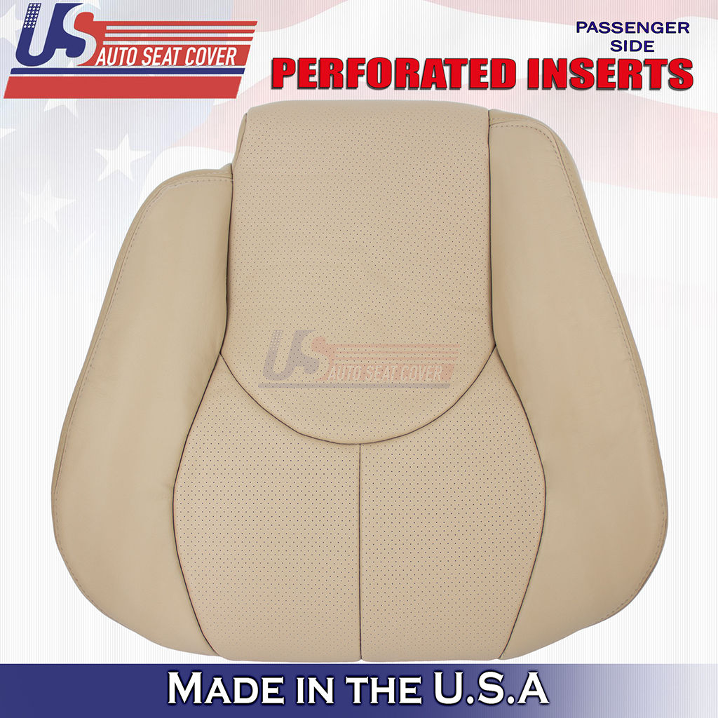 1996 to 2002 Mercedes Benz SL500 Passenger Top Perforated Leather Cover Tan