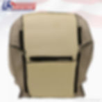 Thumbnail: 2003- 2009 Toyota 4Runner Driver-Passenger Bottom leather Gray seat cover