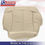 Thumbnail: 2002 Cadillac Escalade Driver Top & Bottom Tan Leather Seat Covers