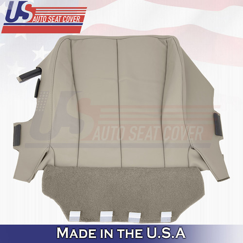 Bottom Leather Seat Cover For 2007-2011 Toyota Camry – Driver Or Passenger Side – Gray