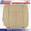 Thumbnail: 2007 - 2014 Ford Expedition Rear Passenger Bottom Leather w/Vinyl Perf Cover Tan