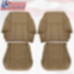 Thumbnail: 1996 To 2002 Toyota 4runner Driver & Passenger Seat Covers OAK Tan