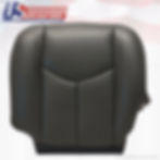 Thumbnail: 2003 To 2006 Chevy Silverado GMC Sierra 1500 2500 Leather seat covers in DK Gray