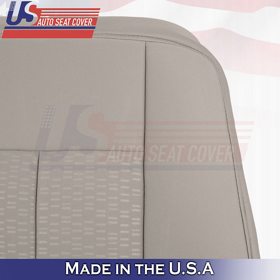 Thumbnail: 2007 to 2014 Ford Expedition XLT Passenger Top &Bottom Cloth Cover Gray