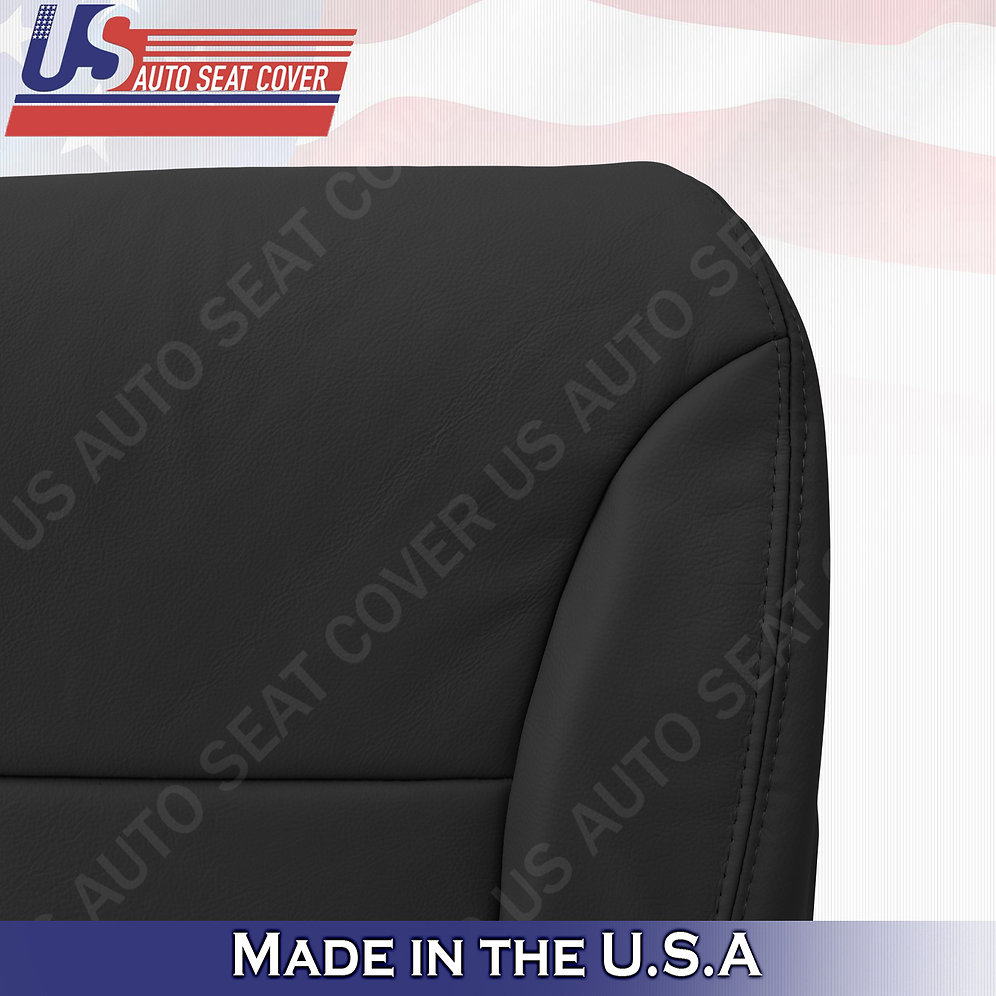 Fits 20052010 Honda Odyssey Driver Bottom Leather Seat Cover Black