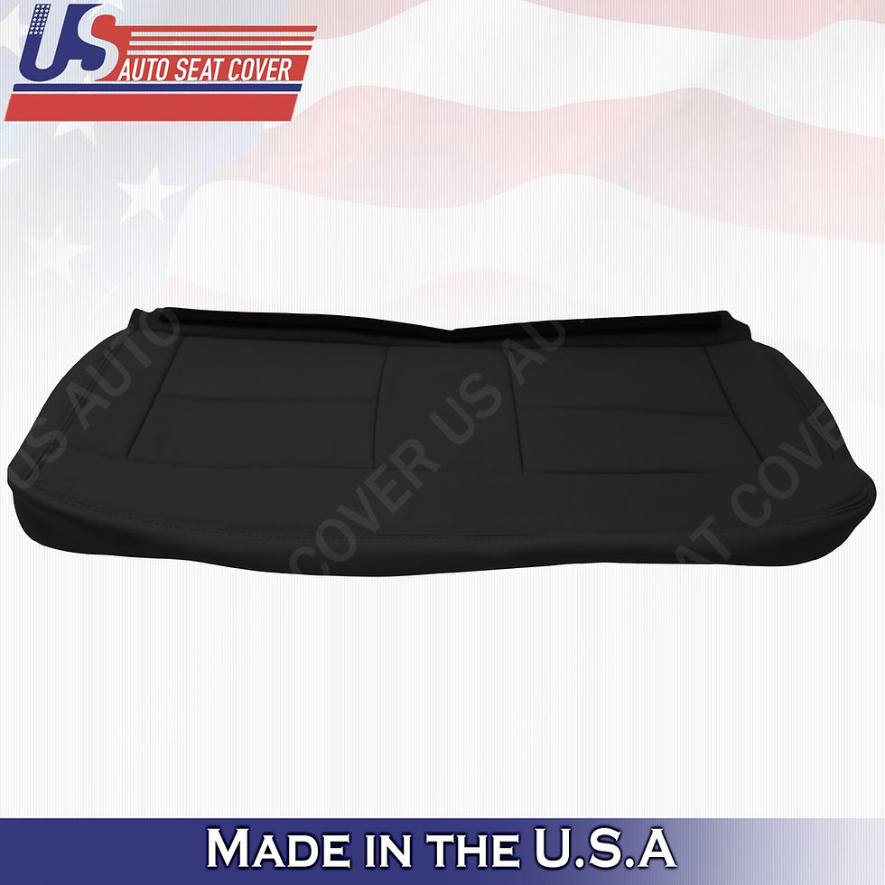 Thumbnail: 2004-2007 Ford F150 Lariat REAR Driver Bottom Leather Blck Cover