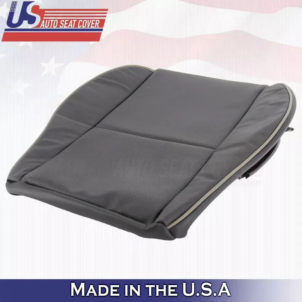 Thumbnail: 2001 to 2005 Lexus IS300 Passenger Bottom Leather w/ Perforated Cover Black