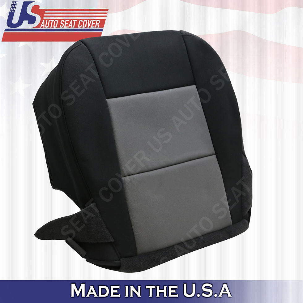 Thumbnail: 2003 to 2011 Ford Ranger Driver Bottom Cloth Cover 2-tone Ebony