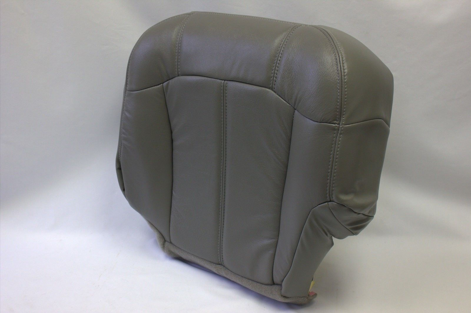 1999 2001 2002 Chevy Silverado Passenger Bottom Leather Seat Cover Pewter gray