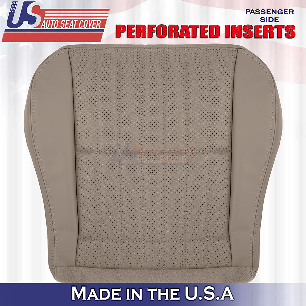 Thumbnail: 1997 to 2002 Chevy Camaro Driver Top &Bottom Leather Cover Tan