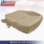 Thumbnail: Fits 2010-2014 Toyota 4Runner Passenger Bottom Leather seat Cover Tan