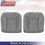 Thumbnail: 1995-1999 GMC Sierra Driver & Passenger Bottom Cloth in Gray Seat Cover