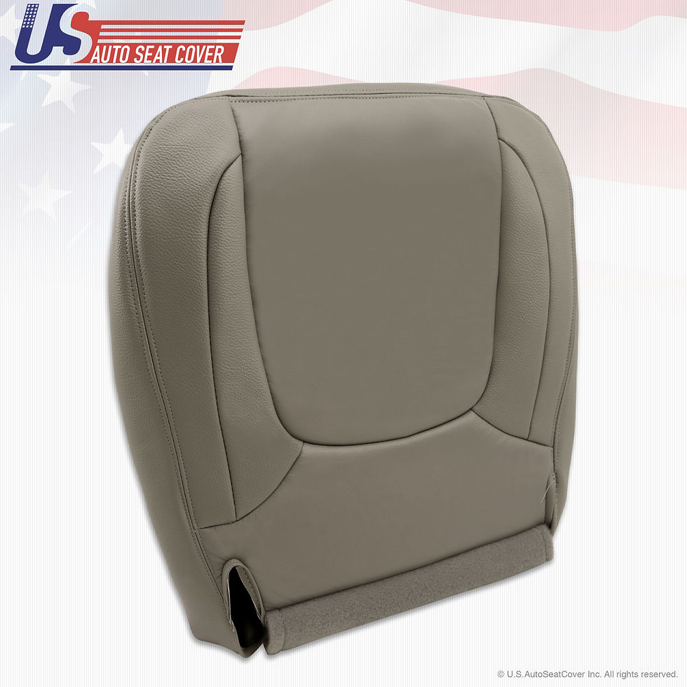 Thumbnail: 2003-2005 Dodge Ram Laramie Passenger Bottom seat cover Taupe