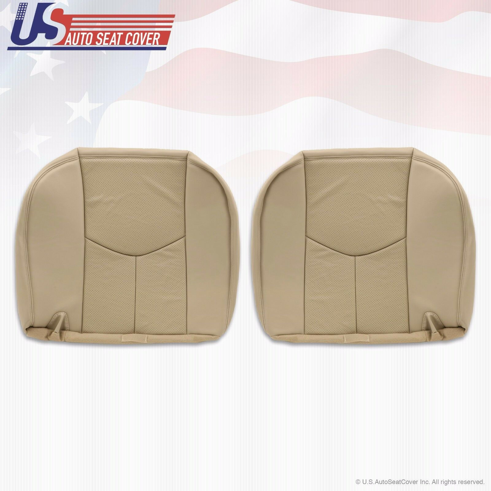 2003-2006 Cadillac Escalade ESV 2nd Row Driver-Passenger Bottom Leather Cover