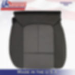 Thumbnail: 2009 2010 Ford F-150 XL Passenger Bottom Cloth seat Cover 2-Tone Gray