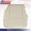Thumbnail: 2014-2018 Toyota Tundra Driver & Passenger Bottom Leather Seat Cover Beige