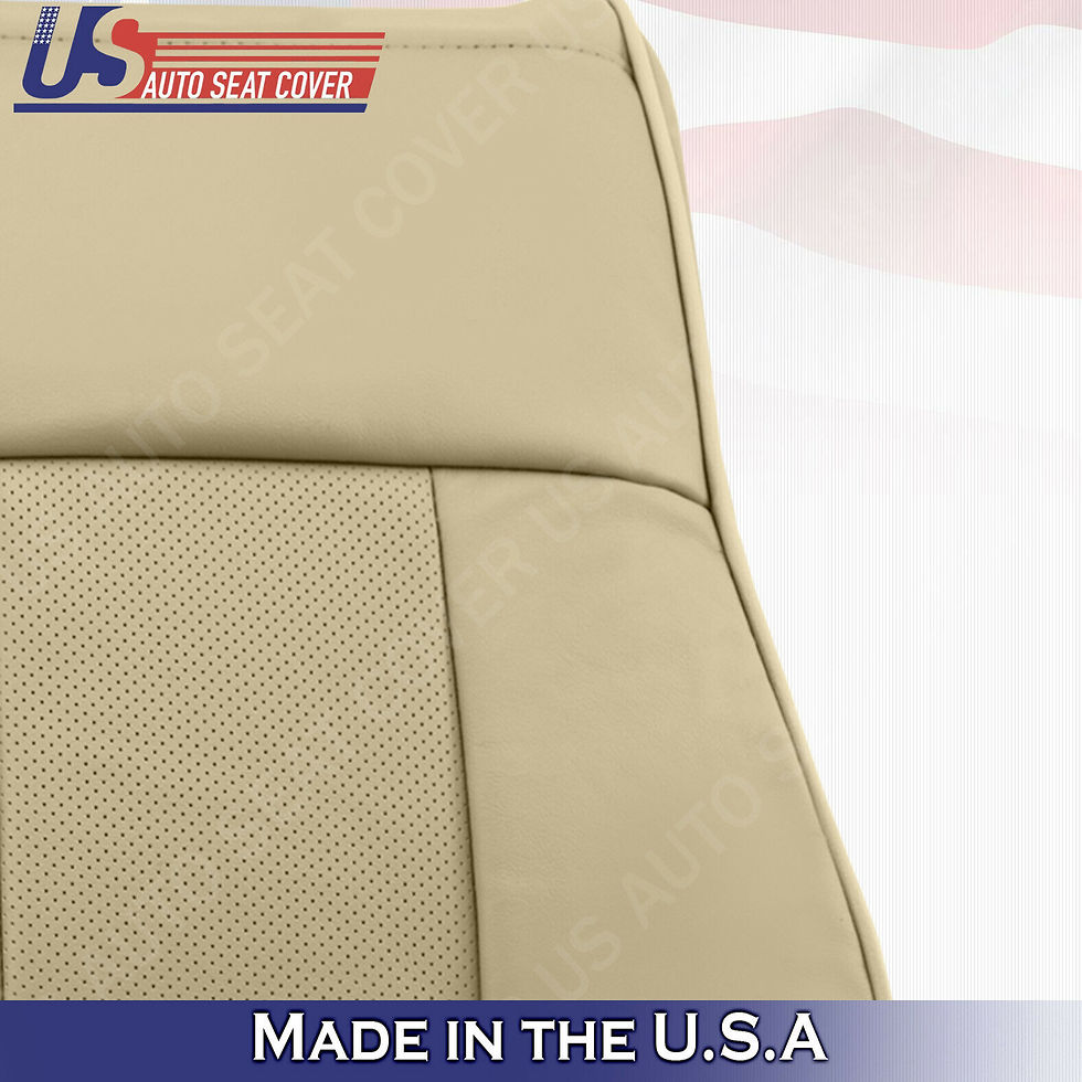 Thumbnail: 2007-2014 Lincoln Navigator-Passenger Top Leather Replacement Cover Tan