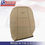 Thumbnail: 1999-2004 Ford Mustang V6 Passenger Top/Bottom Leather seat covers Tan