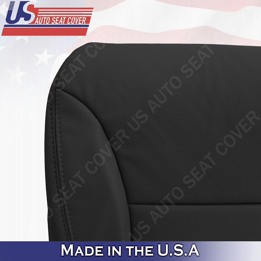 For 2005 2010 Honda Odyssey Passenger Bottom Leather Seat Cover Black
