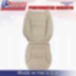 2001 2002 2003 Acura CL Type- S Passenger Top & Bottom Perf Leather Cover Tan