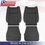 Thumbnail: 2014-2018 Toyota Tundra Driver/Passenger Top/Bottom Leather Seat Covers Black