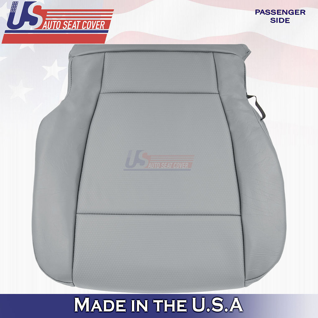 2017-2021 Ford F250 Work Truck Passenger Bottom Vinyl seat Cover Gray